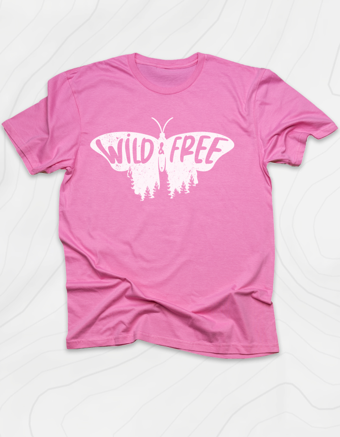 Wild and Free Butterfly T-Shirt