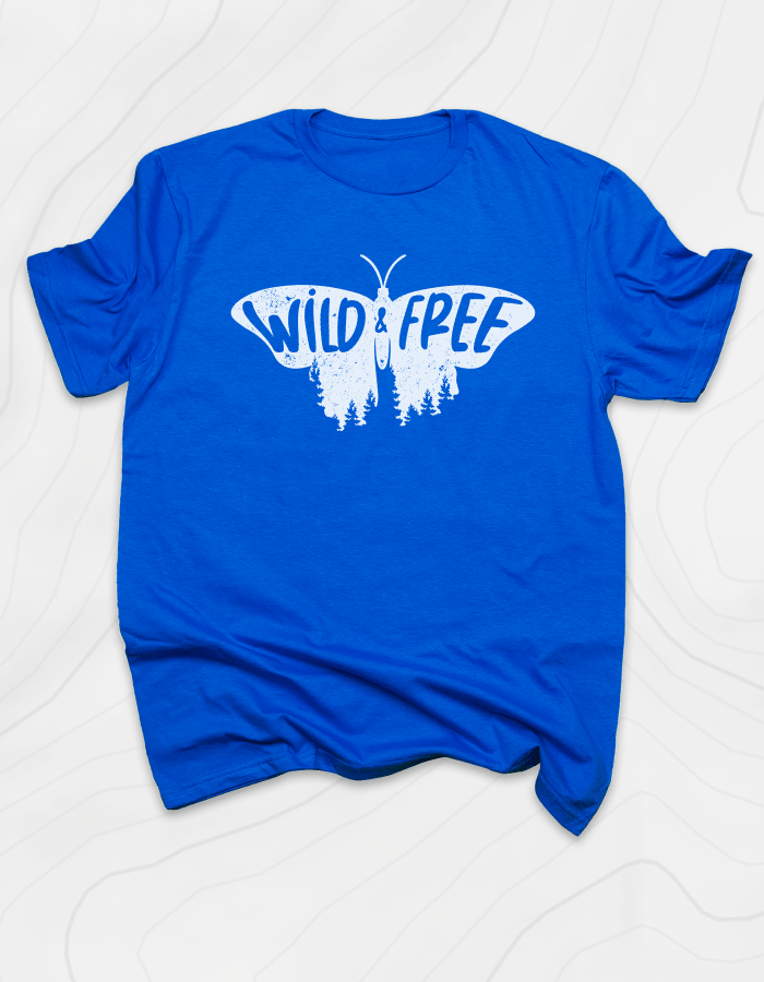 Wild and Free Butterfly T-Shirt