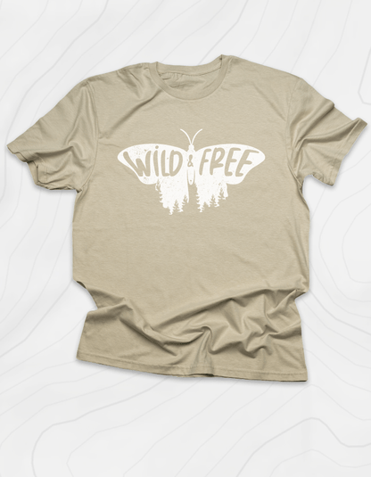 Wild and Free Butterfly T-Shirt