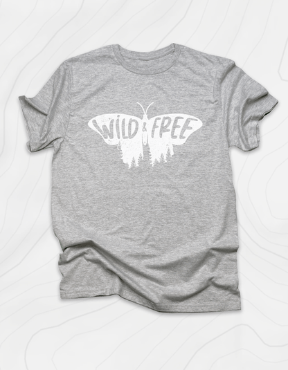 Wild and Free Butterfly T-Shirt