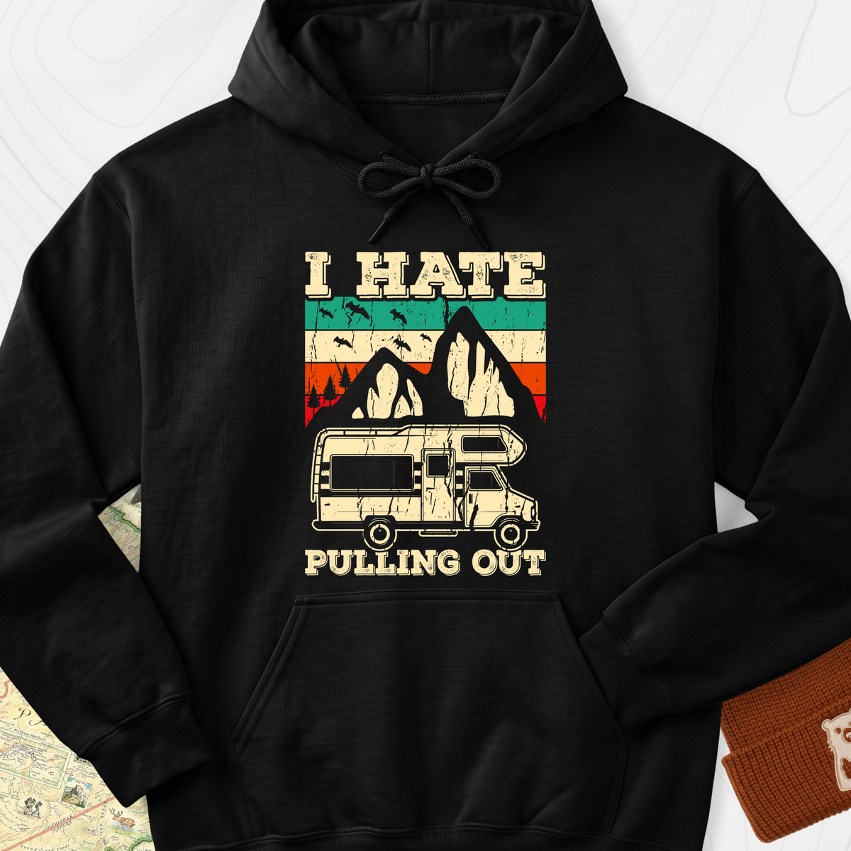 I Hate Pulling Out Hoodie - Black