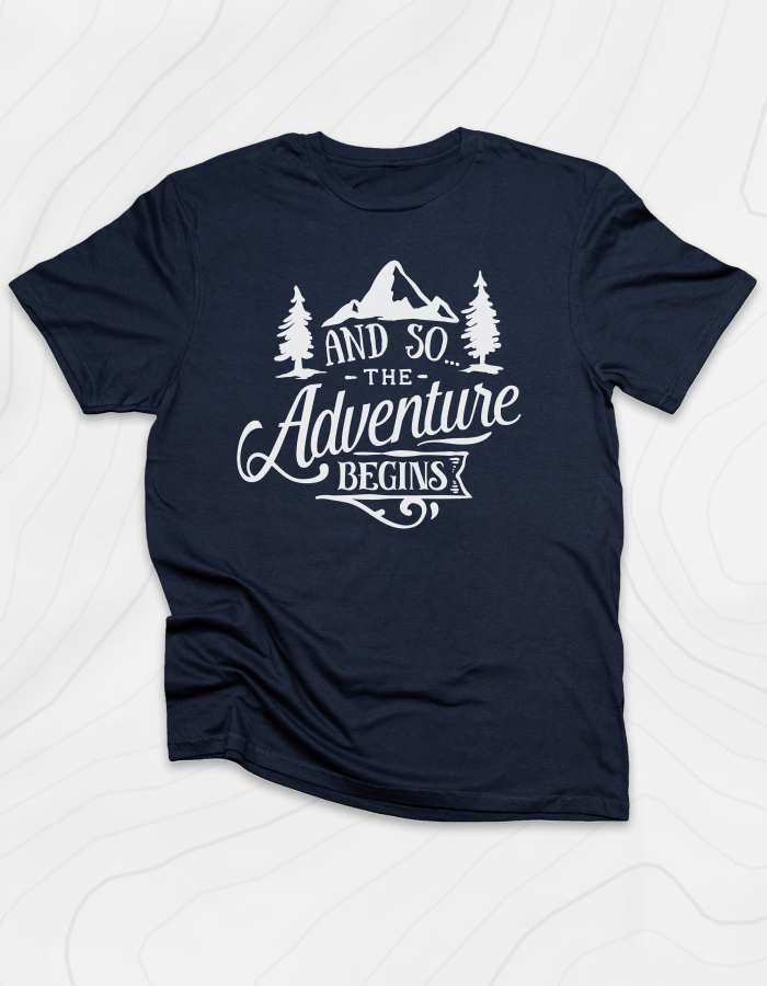 And So The Adventure Begins T-Shirt