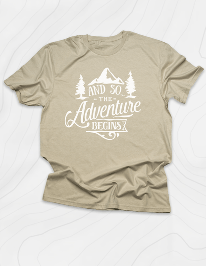 And So The Adventure Begins T-Shirt