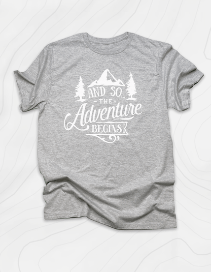 And So The Adventure Begins T-Shirt