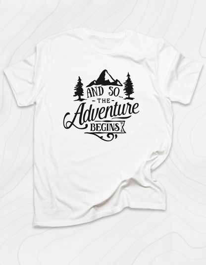 And So The Adventure Begins T-Shirt