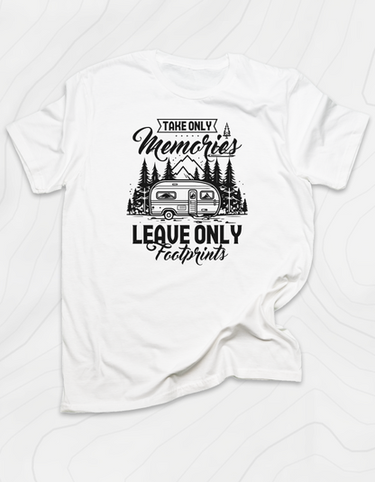 Take Only Memories, Leave Only Footprints T-Shirt