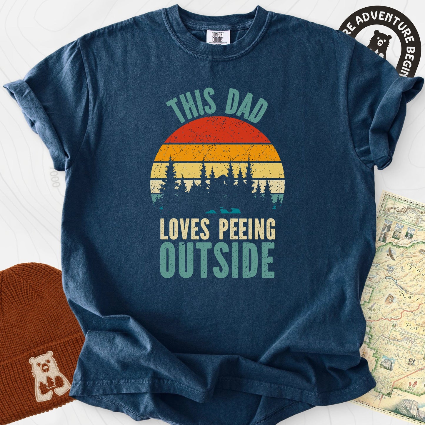 This Dad Loves Peeing Outside
