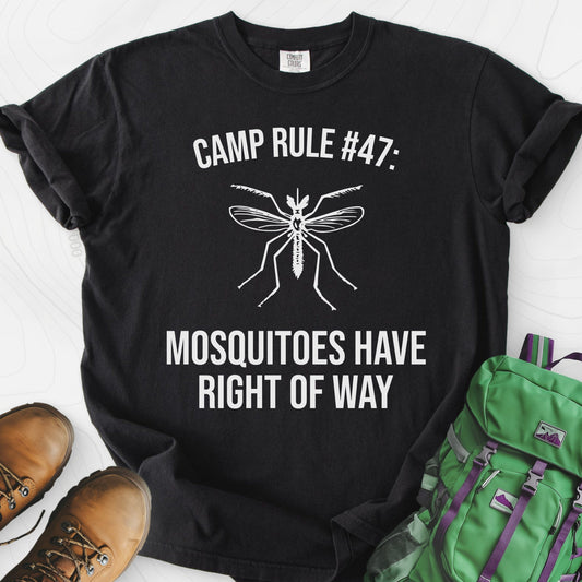 Mosquitoes Have Right Of Way