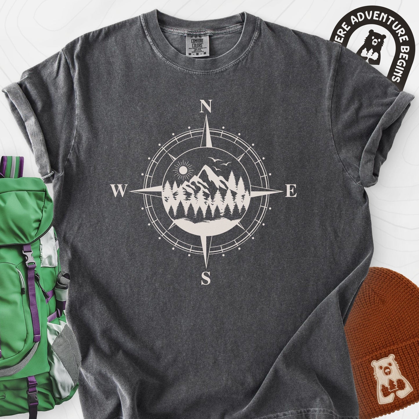 Compass in the Mountains