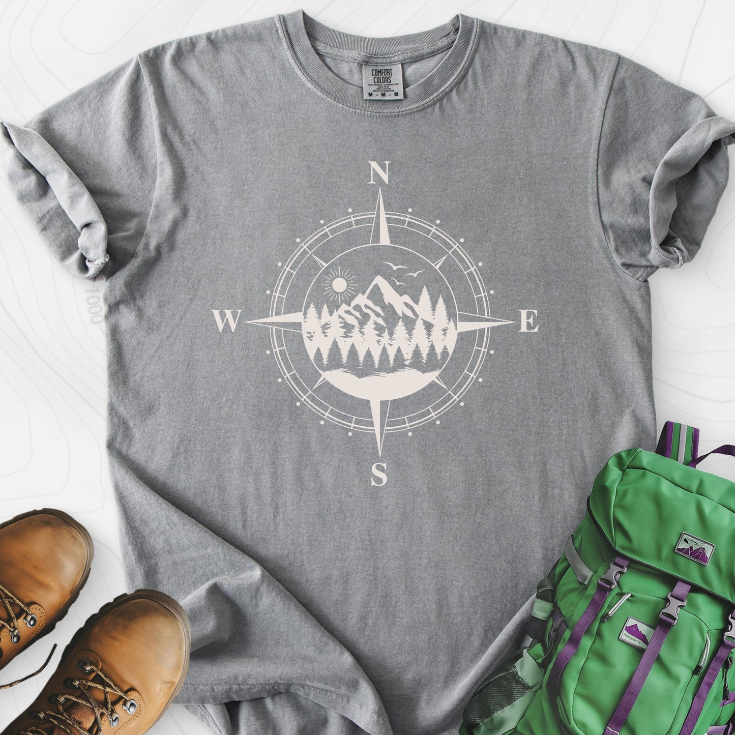 Compass in the Mountains