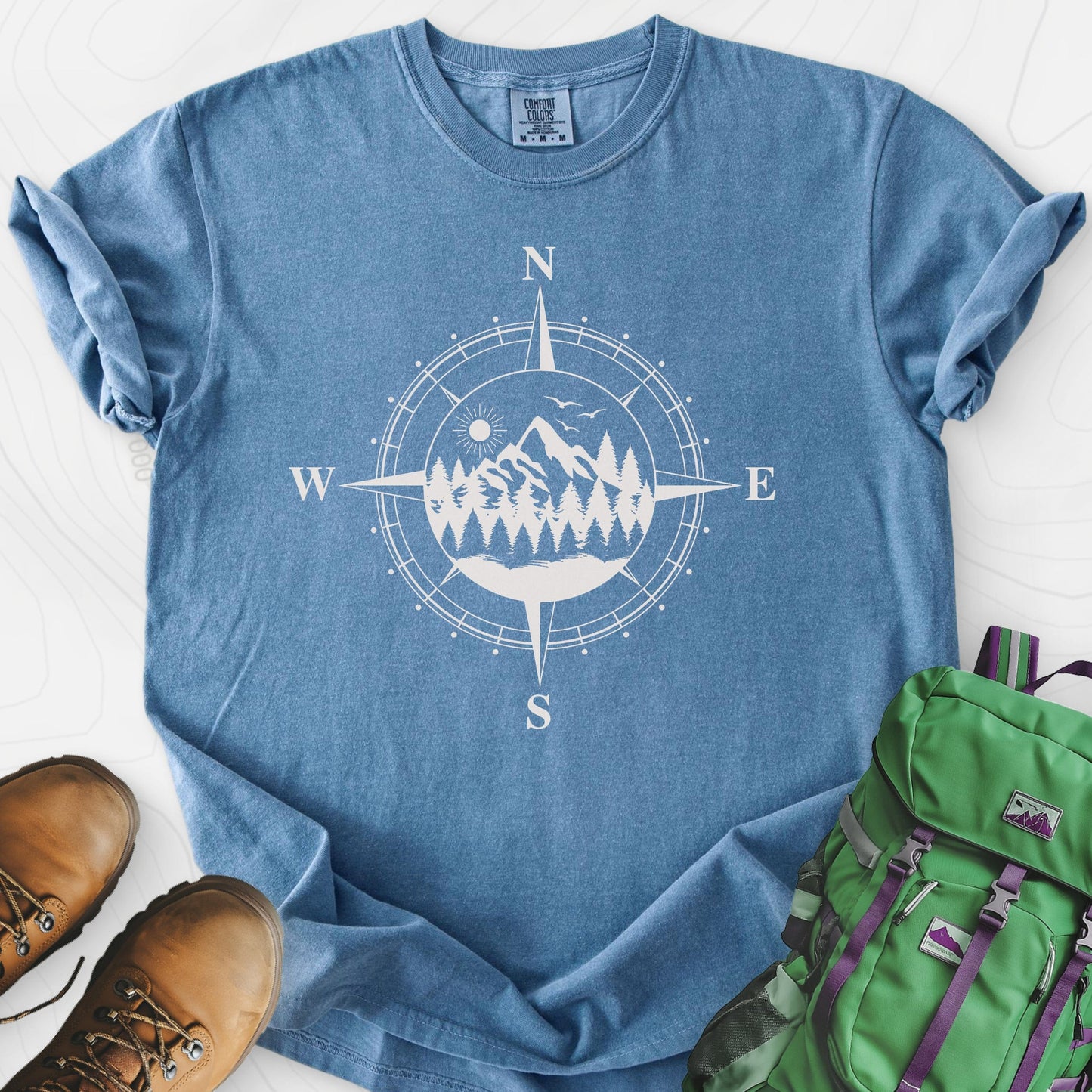 Compass in the Mountains