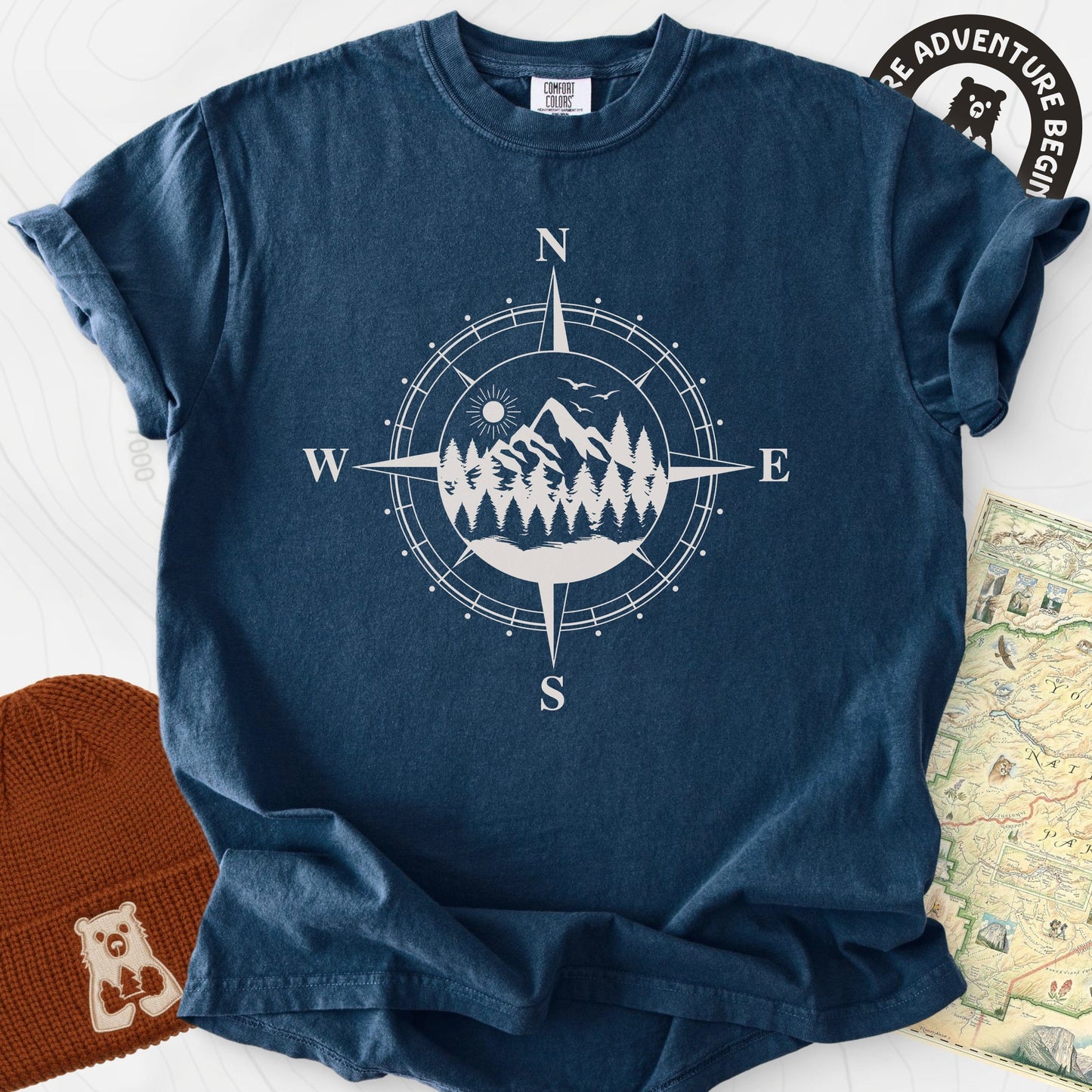 Compass in the Mountains