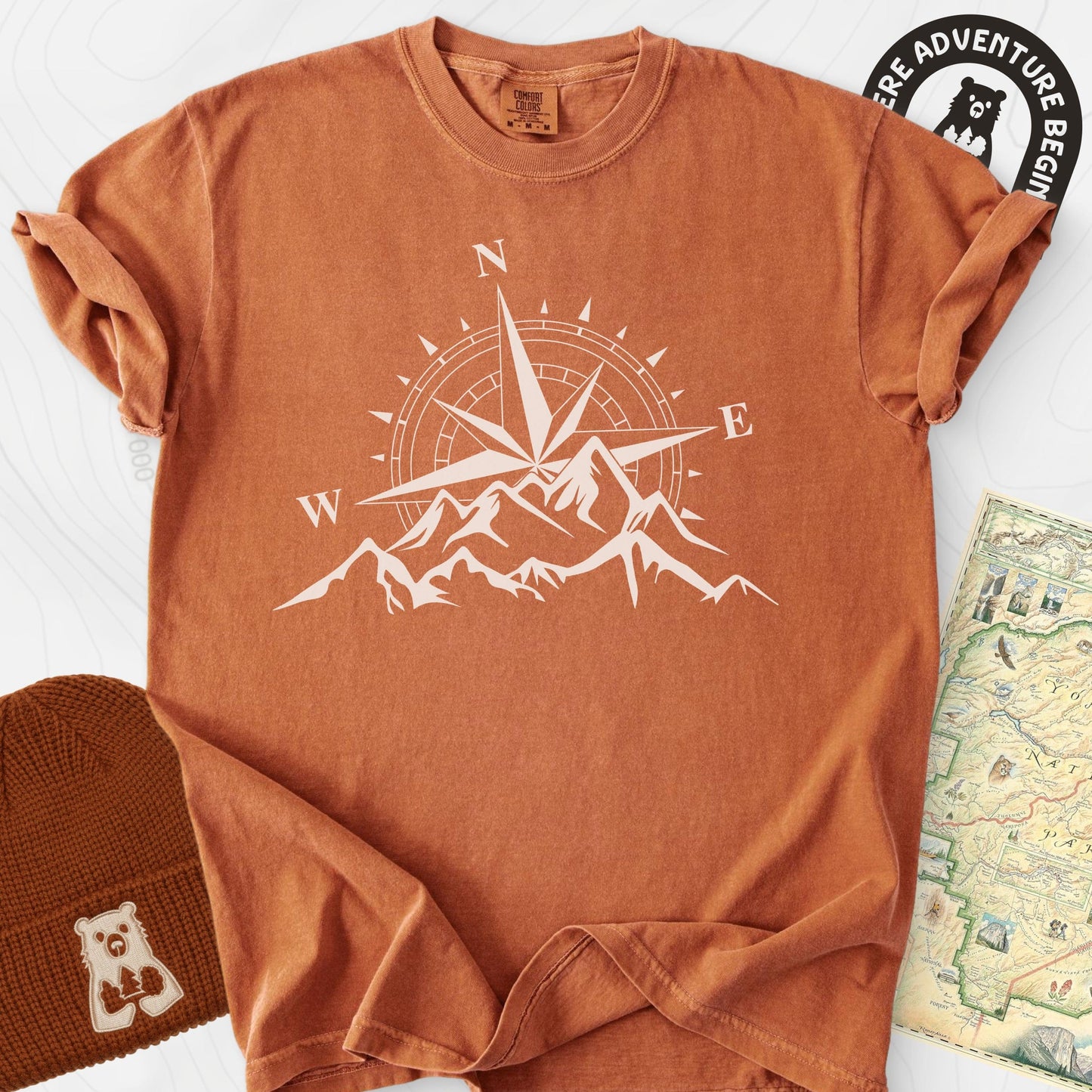 Compass Sunset T-Shirt