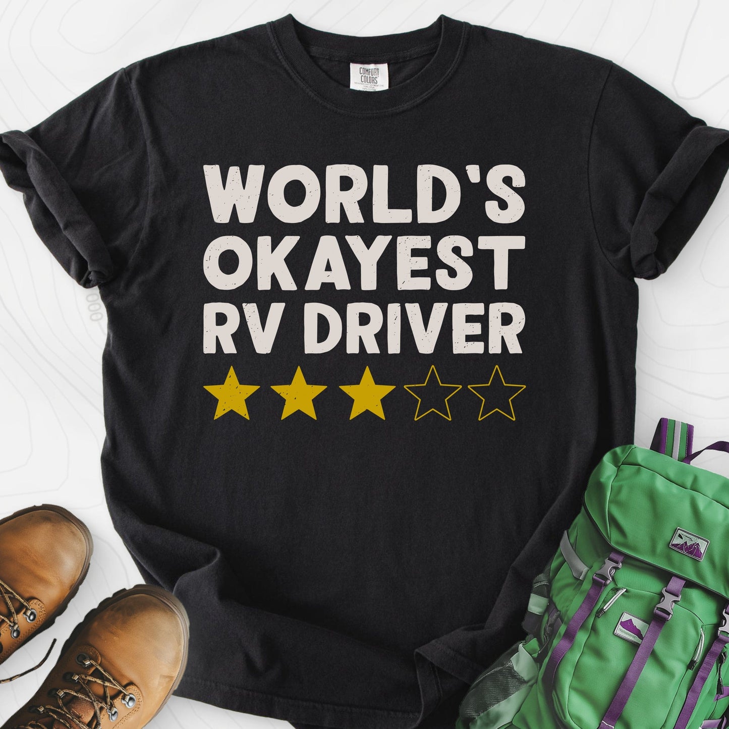 World’s Okayest RV Driver T-Shirt