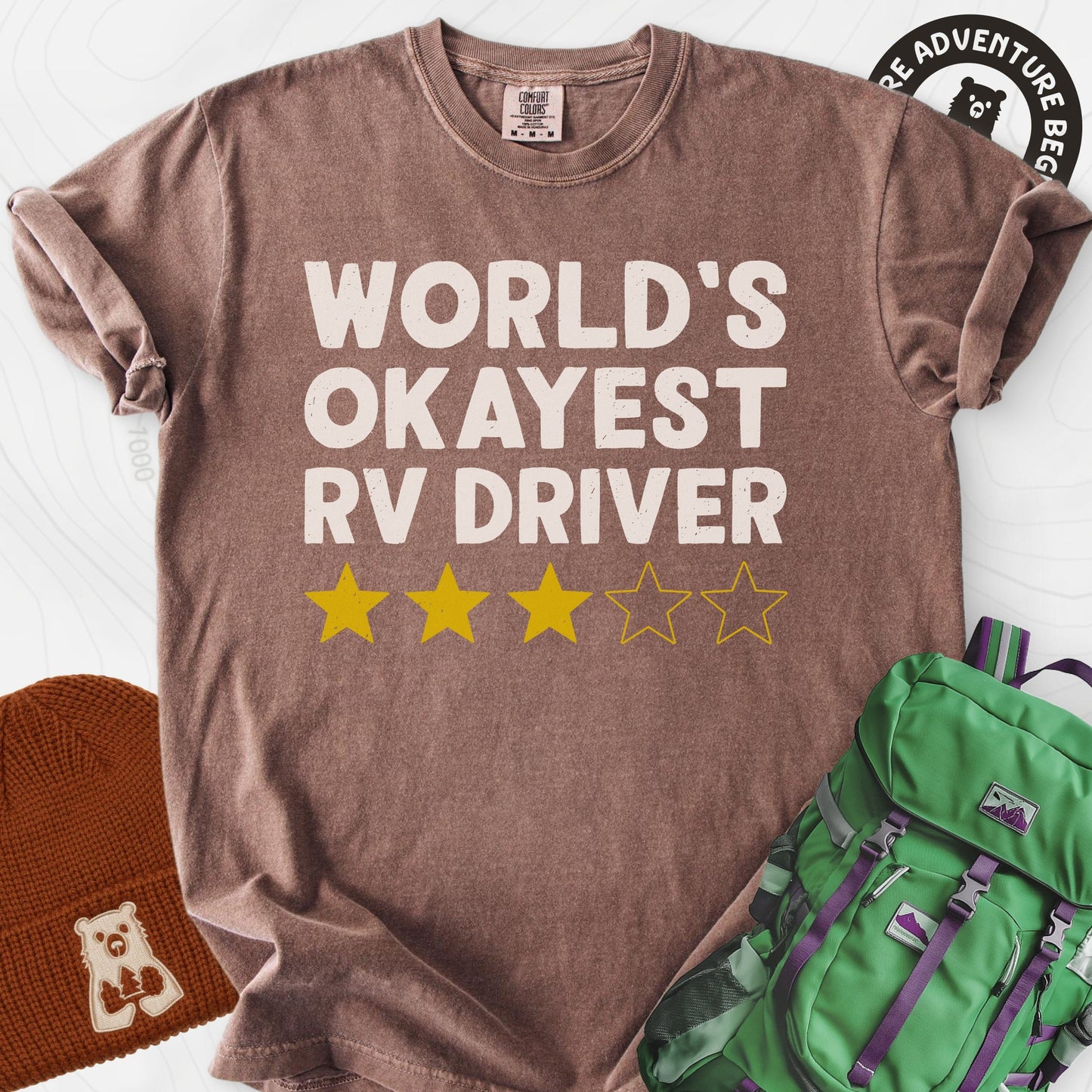 World’s Okayest RV Driver T-Shirt