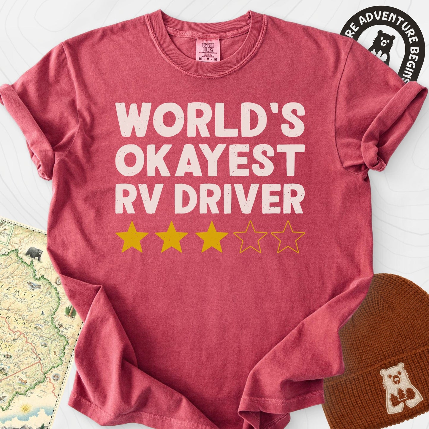 World’s Okayest RV Driver T-Shirt
