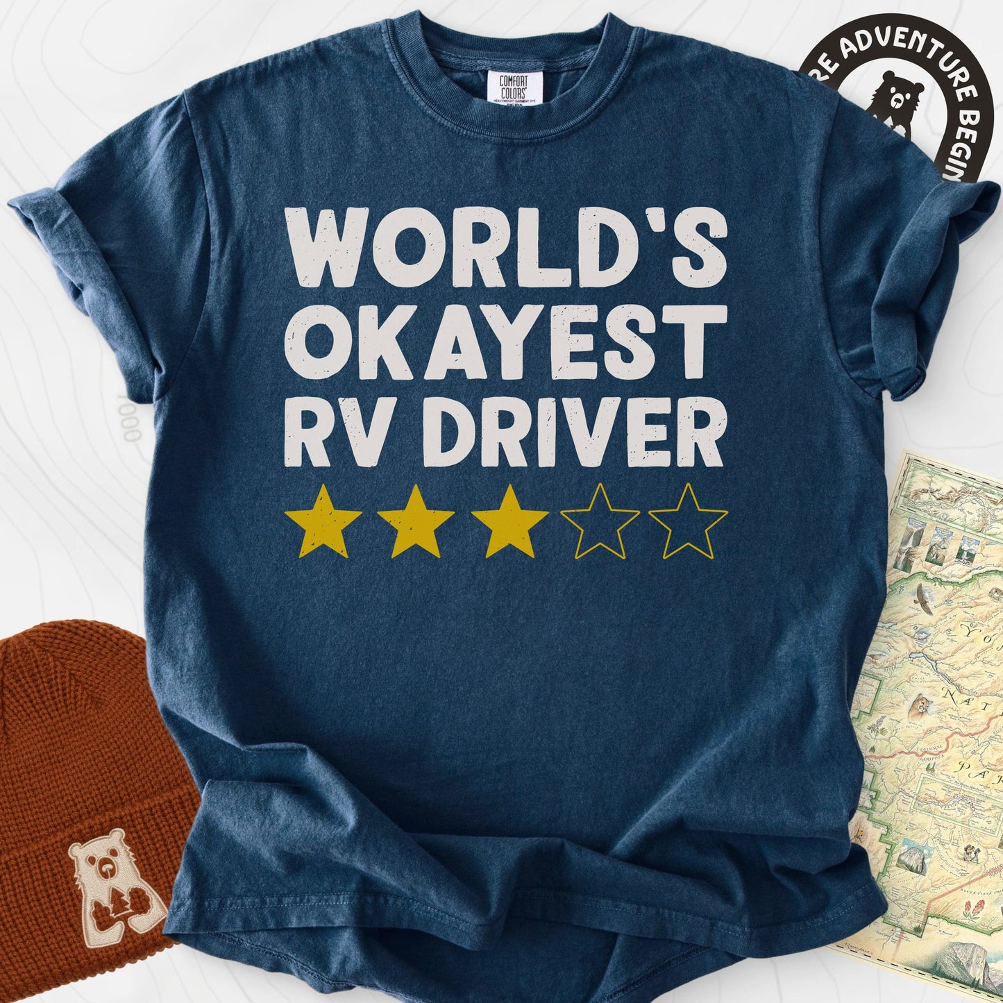 World’s Okayest RV Driver T-Shirt