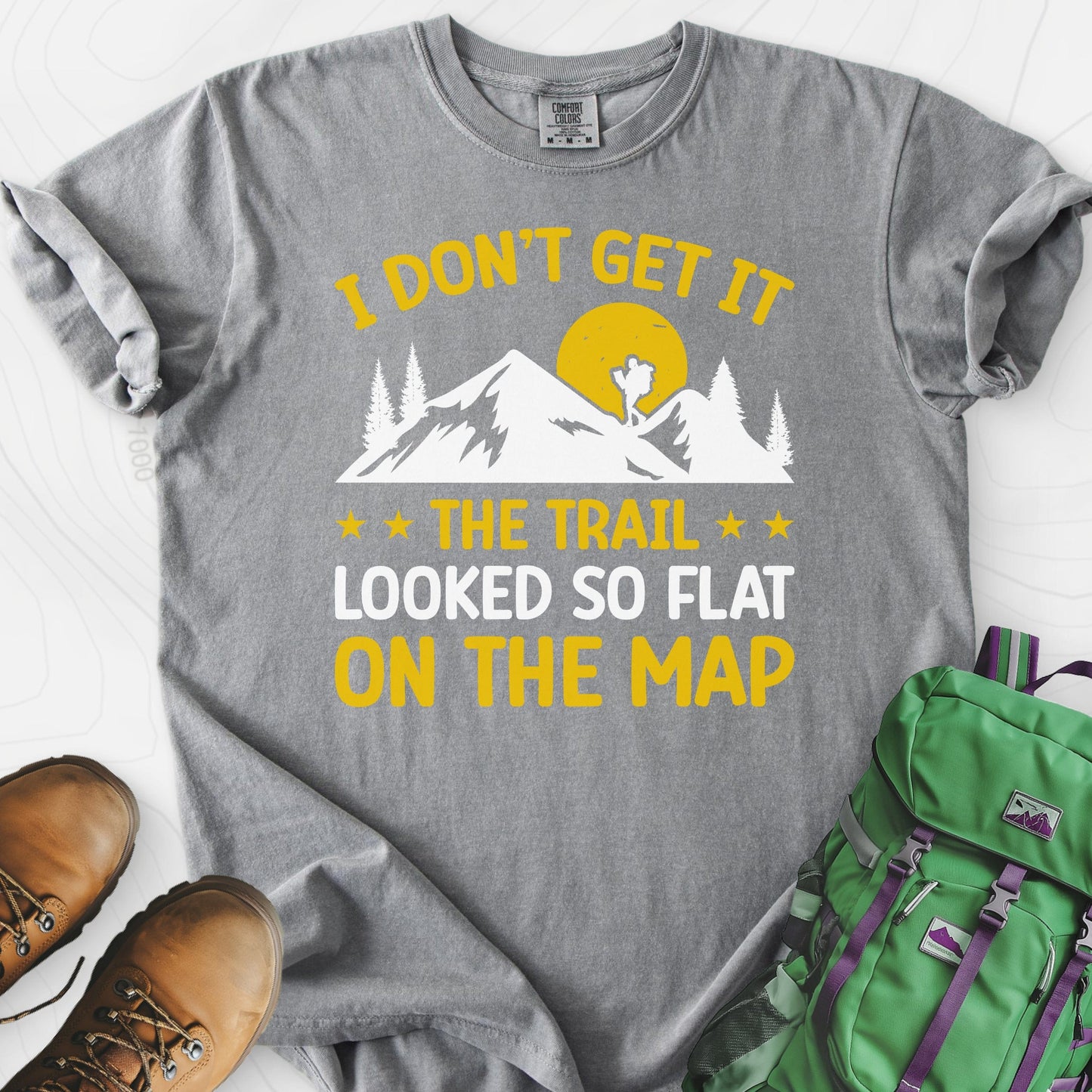 The Trail Looked So Flat