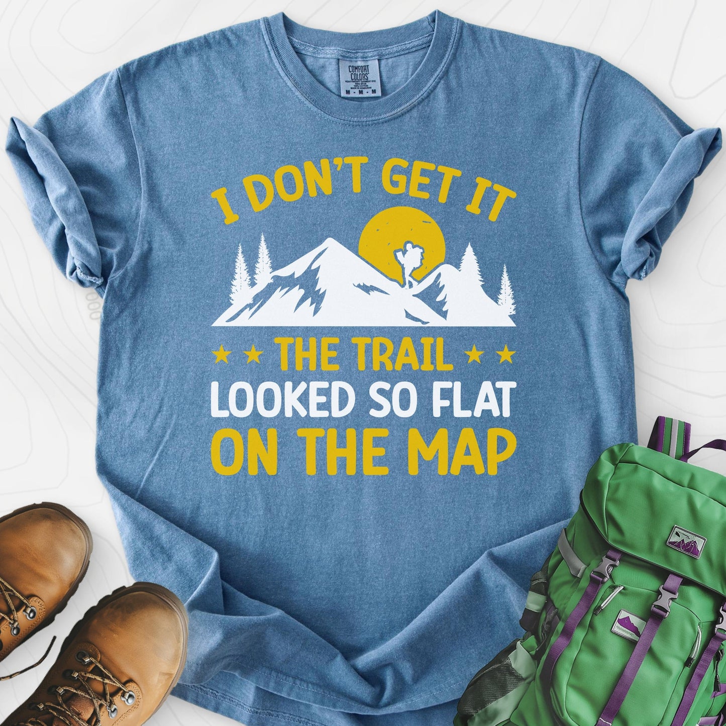 The Trail Looked So Flat