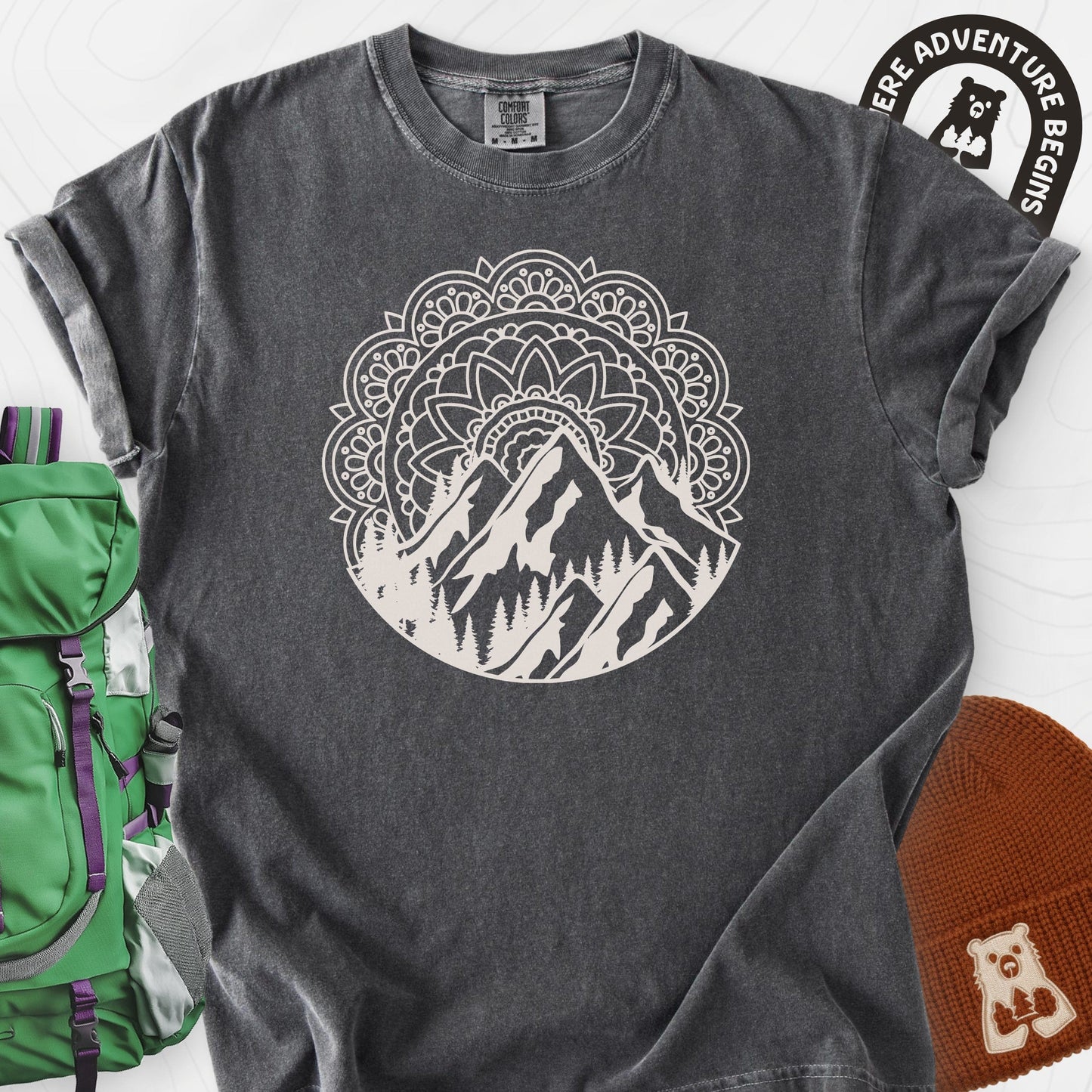 Mandala Mountains T-Shirt