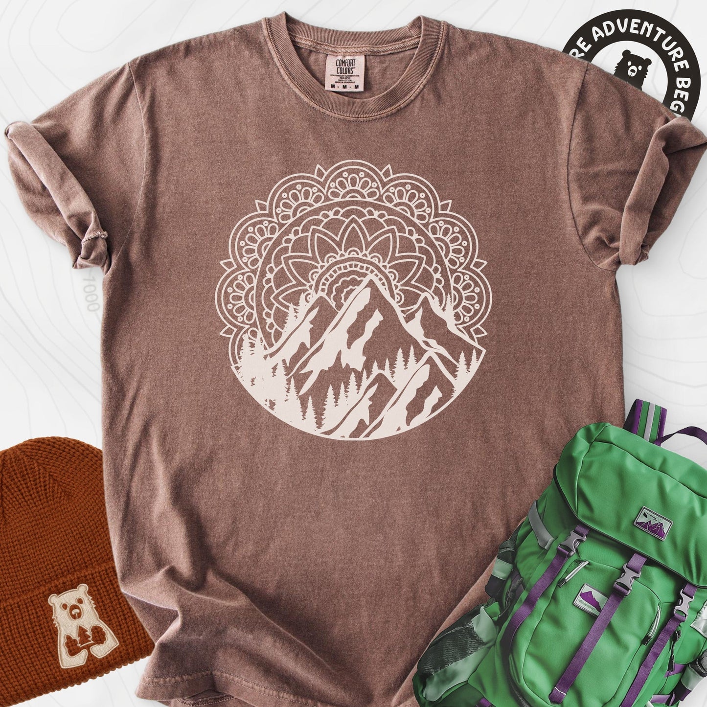 Mandala Mountains T-Shirt