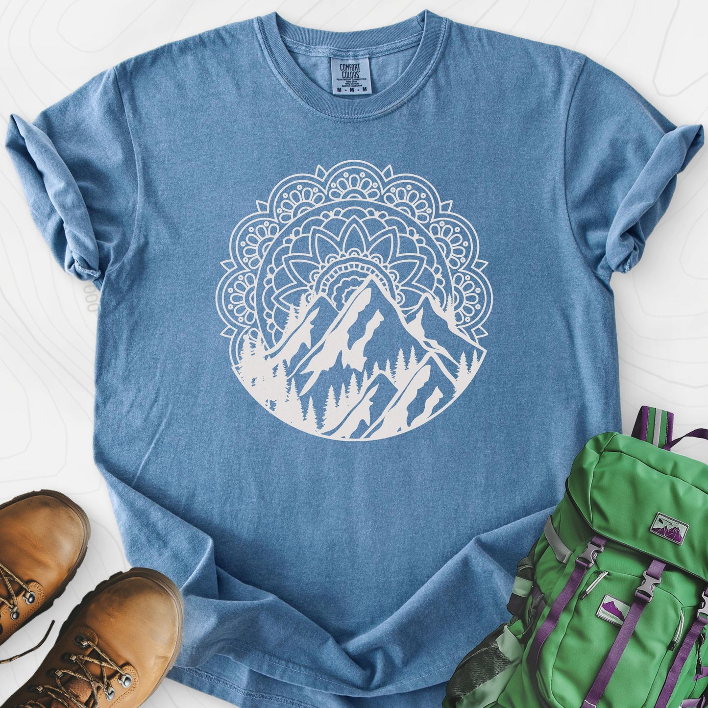 Mandala Mountains T-Shirt