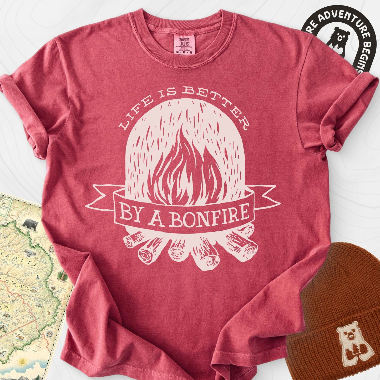 Life is Better by a Bonfire T-Shirt