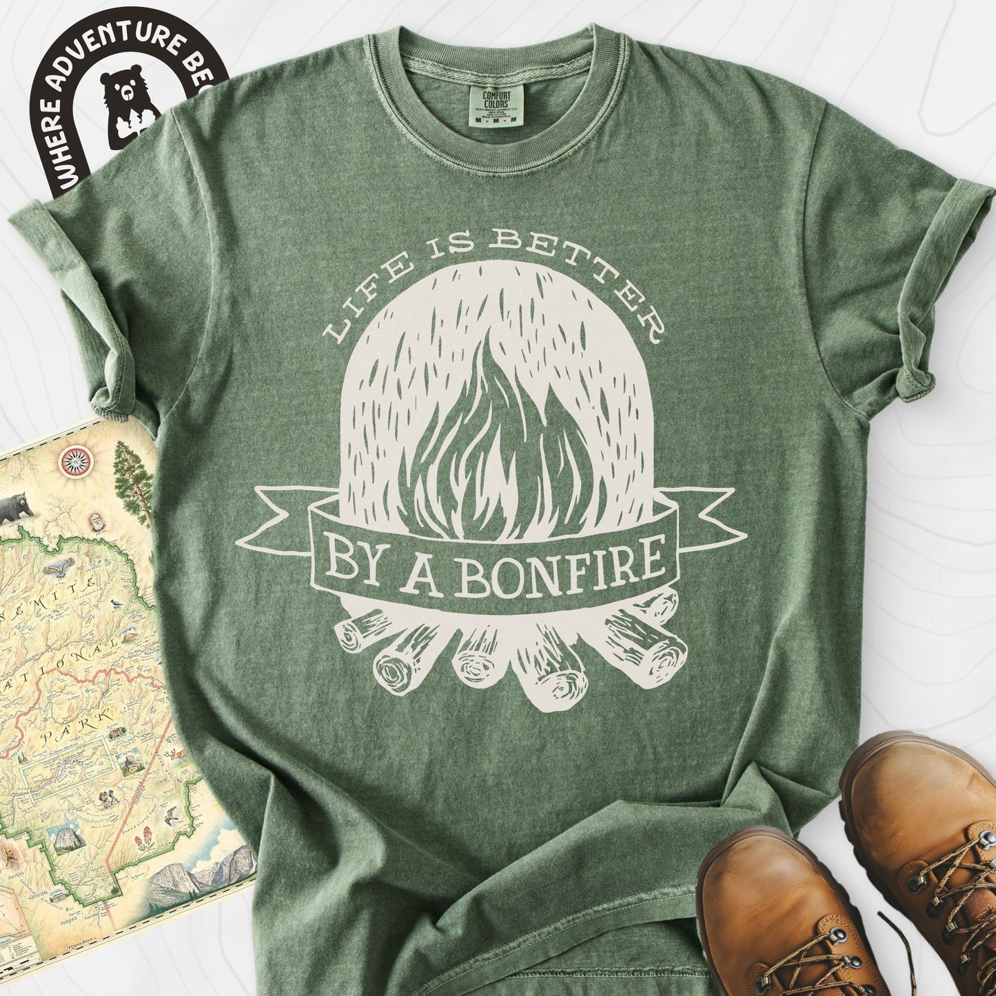 Life is Better by a Bonfire T-Shirt