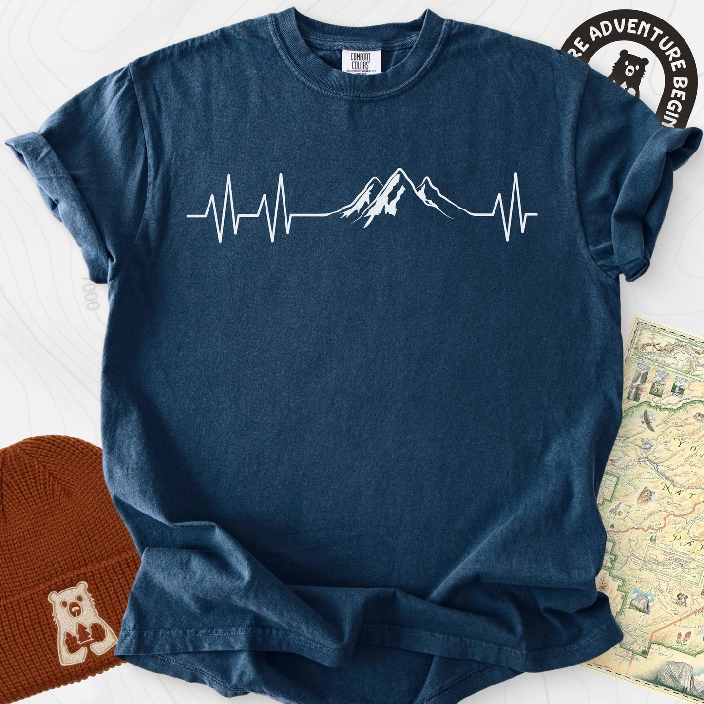 Mountains Heartbeat T-Shirt
