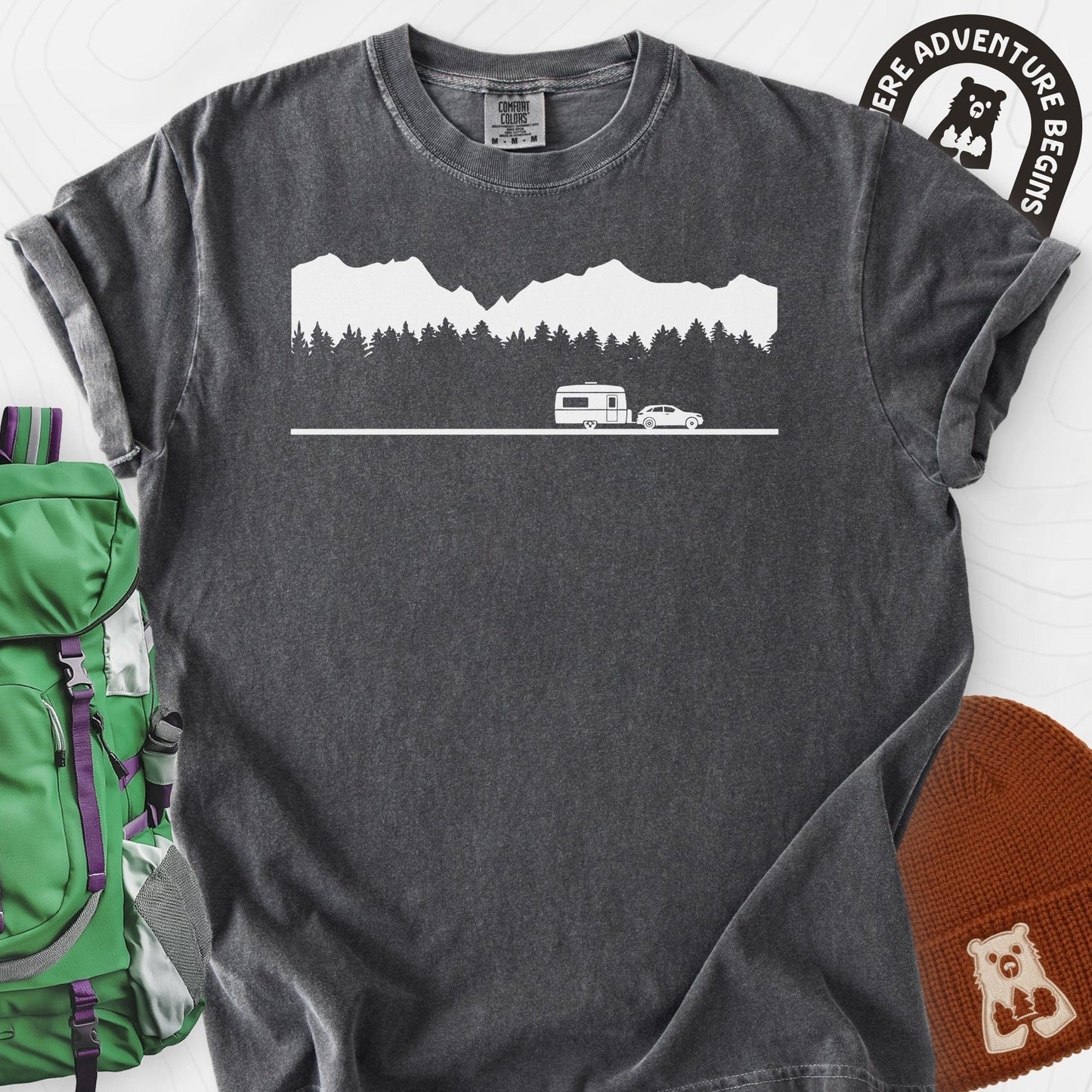 Trailer in the Mountains