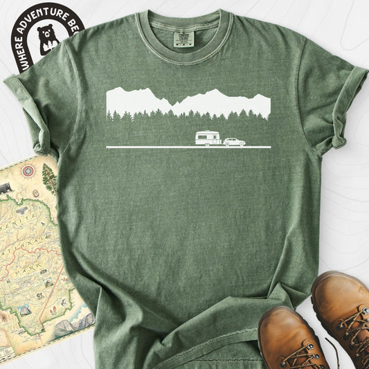 Trailer in the Mountains