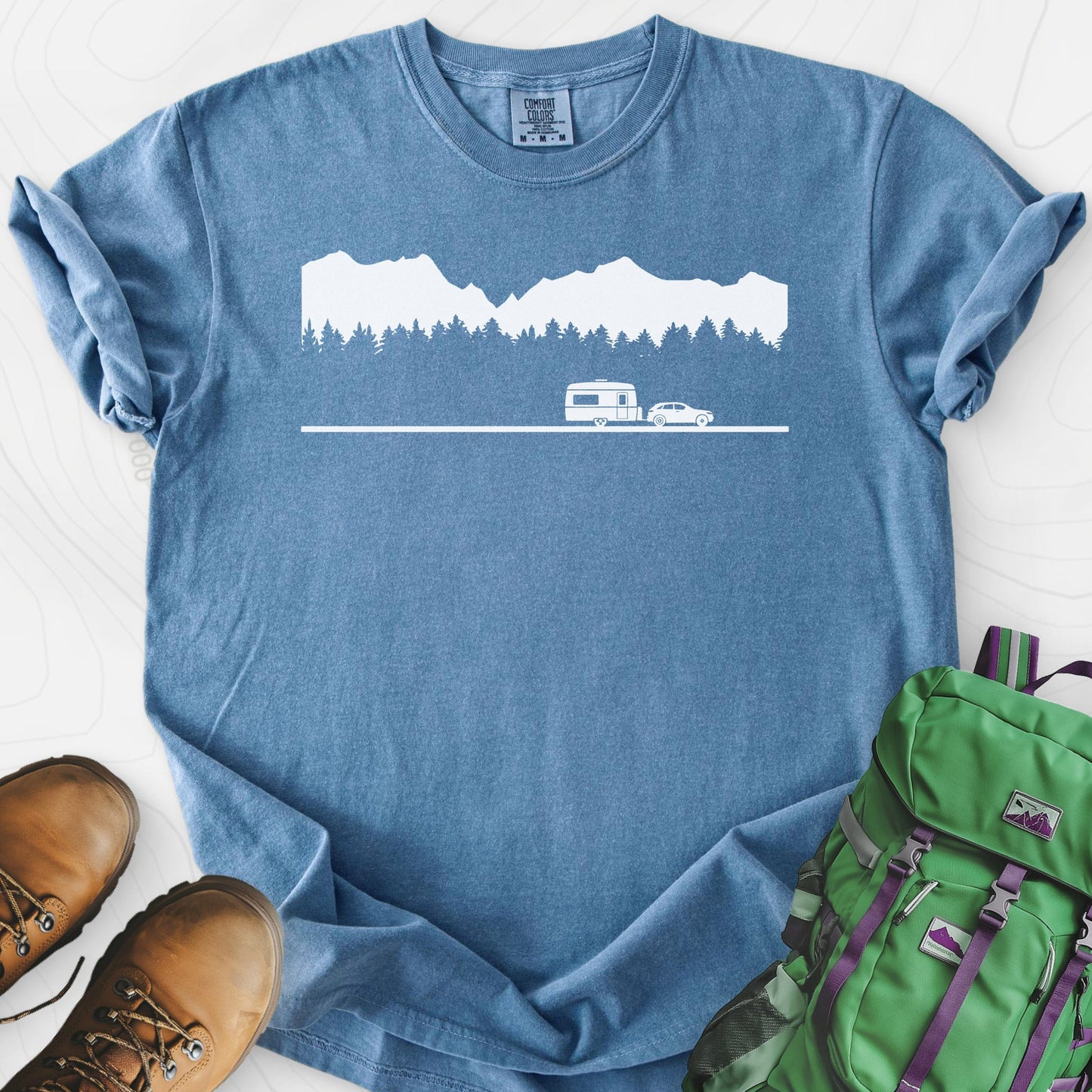 Trailer in the Mountains