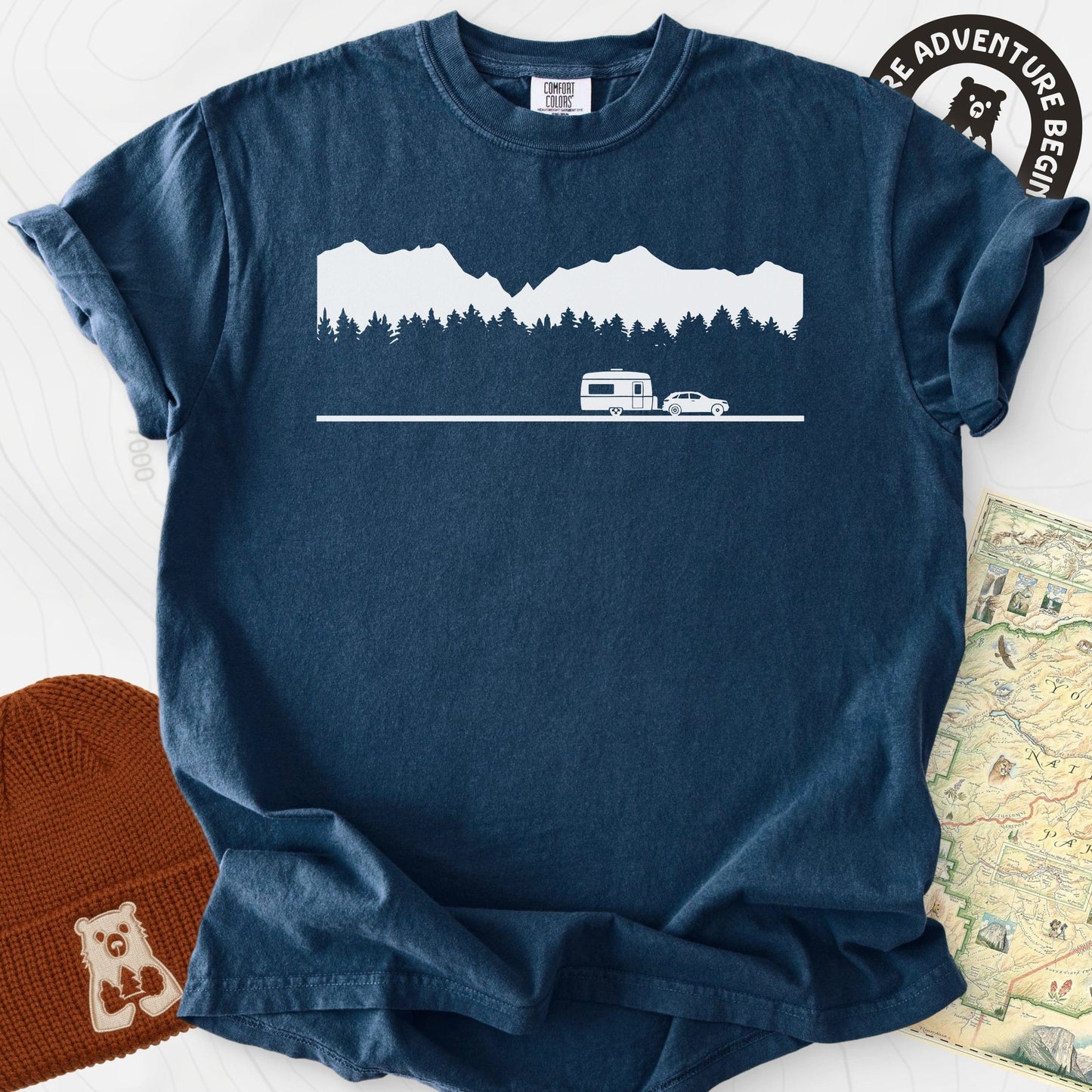 Trailer in the Mountains