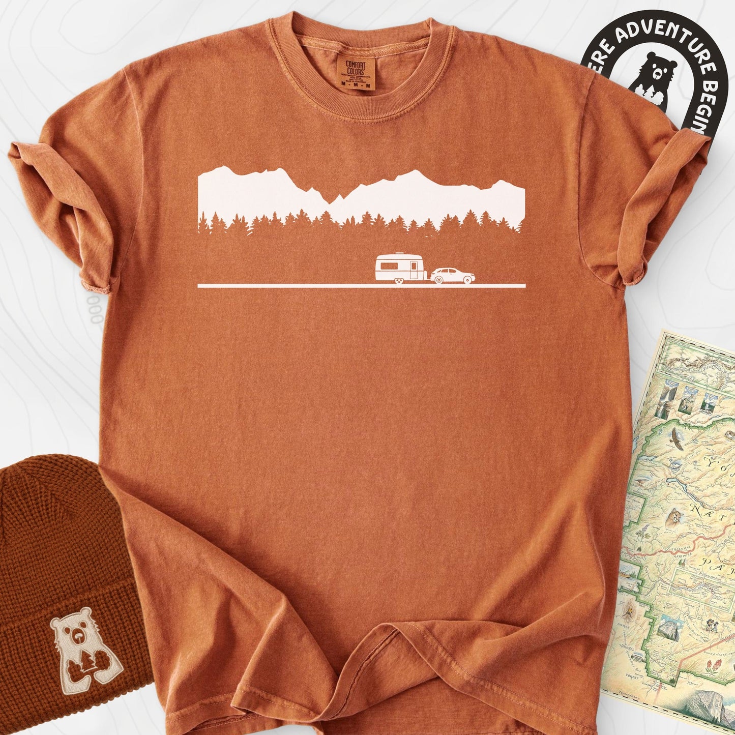 Trailer in the Mountains