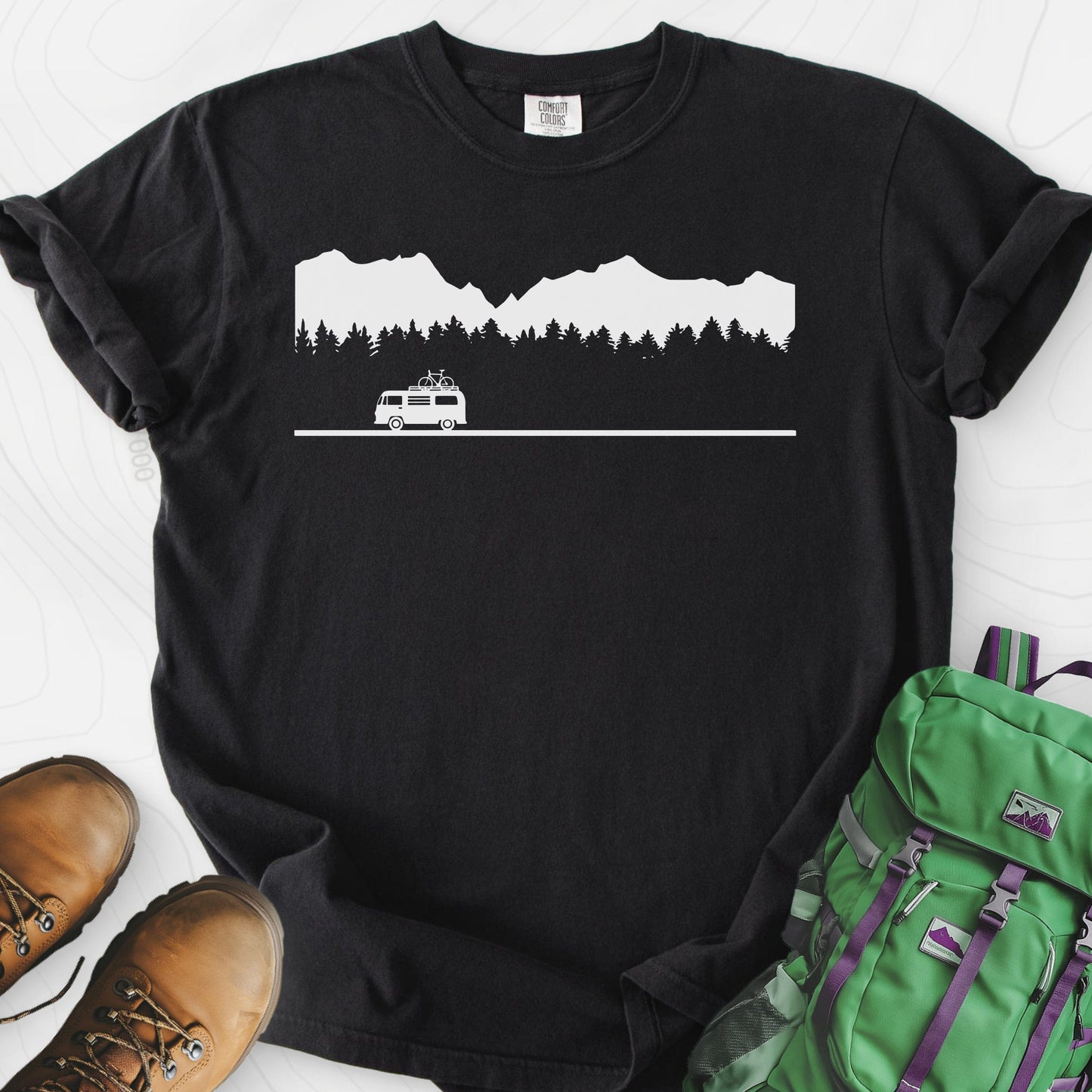 Motorhome in the Mountains