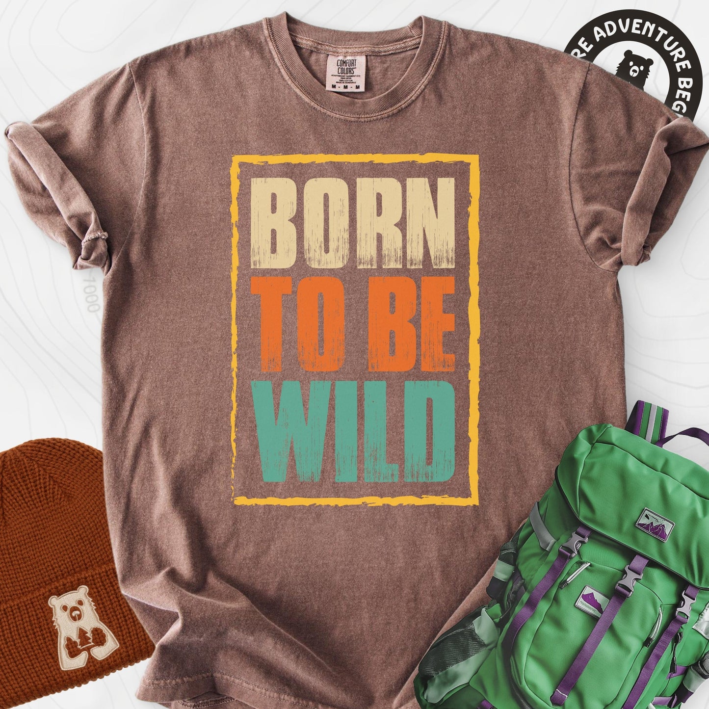 Born To Be Wild Distressed