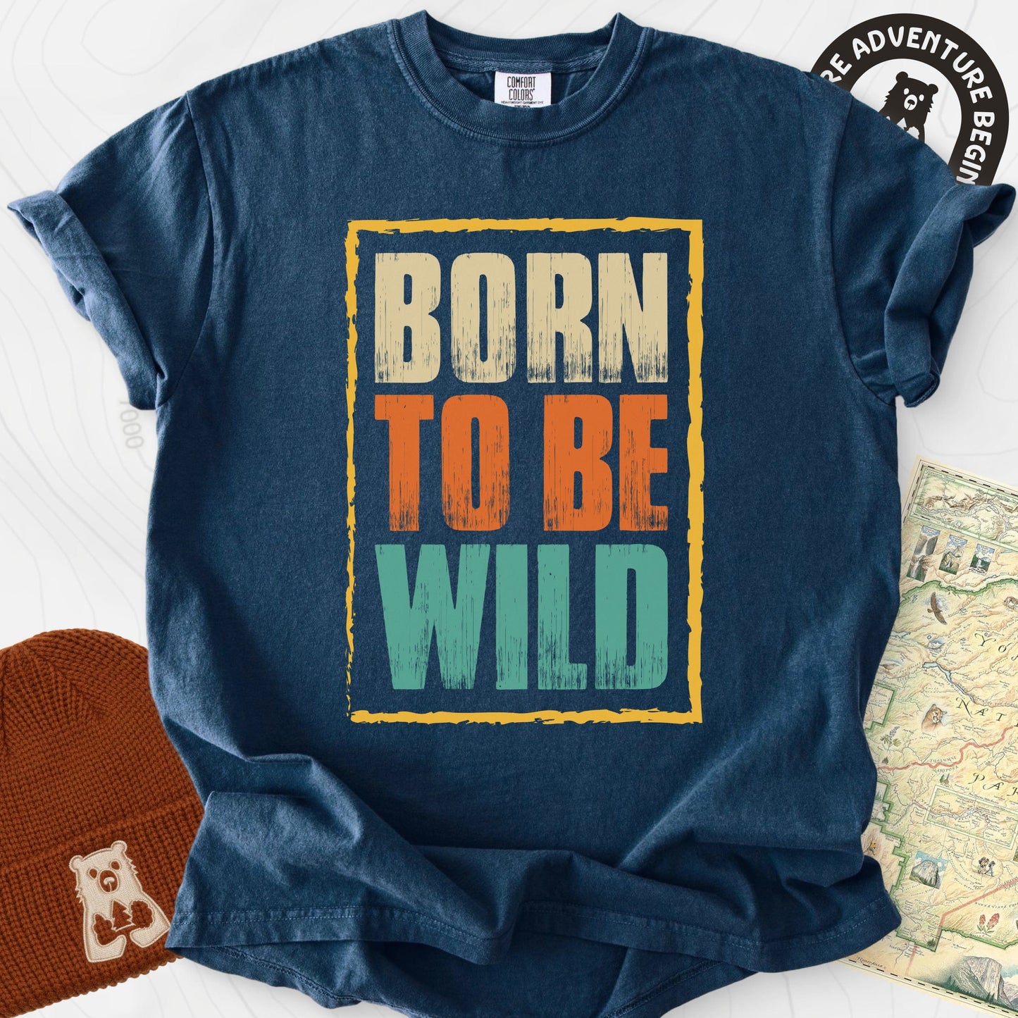 Born To Be Wild Distressed