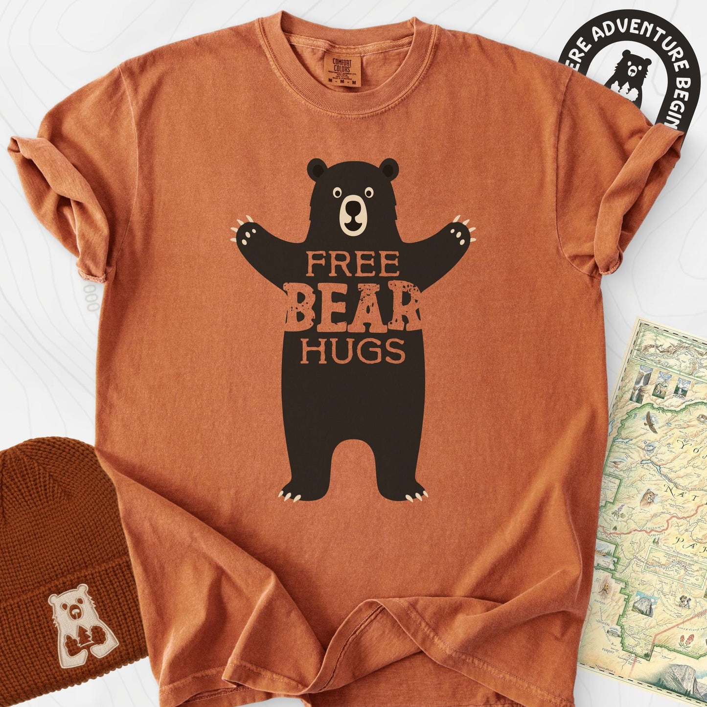Free Bear Hugs T-Shirt