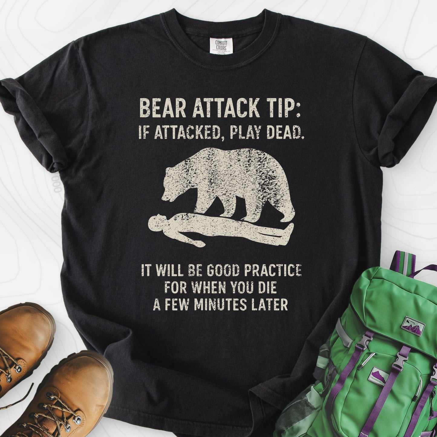 Bear Attack Tip T-Shirt