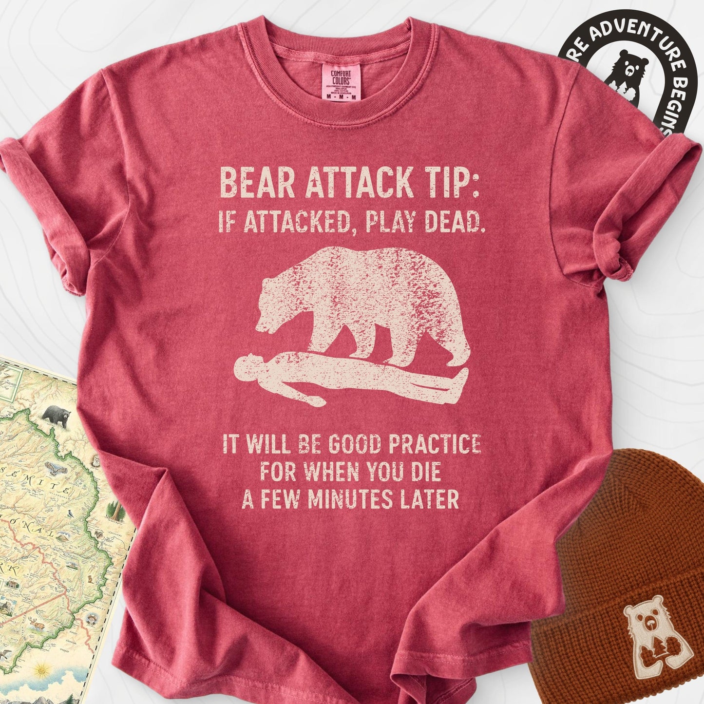 Bear Attack Tip T-Shirt