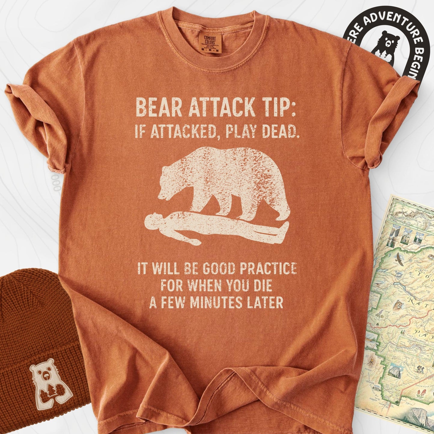 Bear Attack Tip T-Shirt