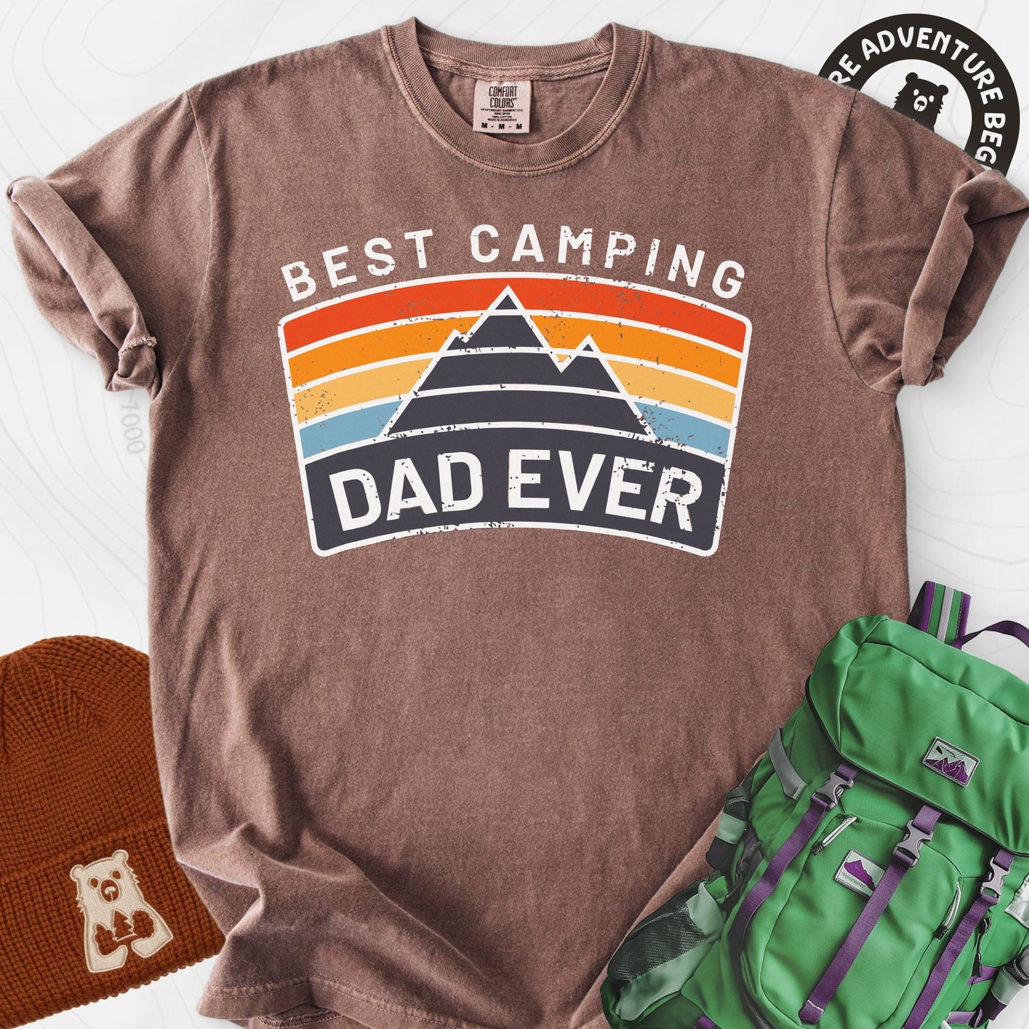 Best Camping Dad Ever T-Shirt