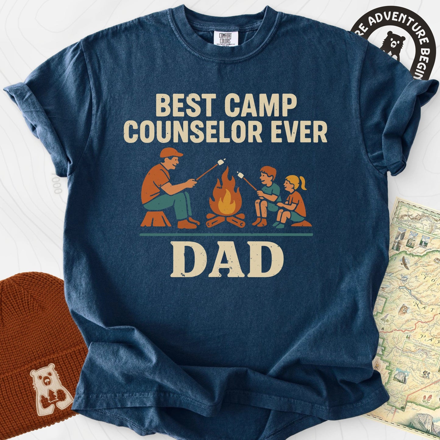 Camp Counselor Dad T-Shirt