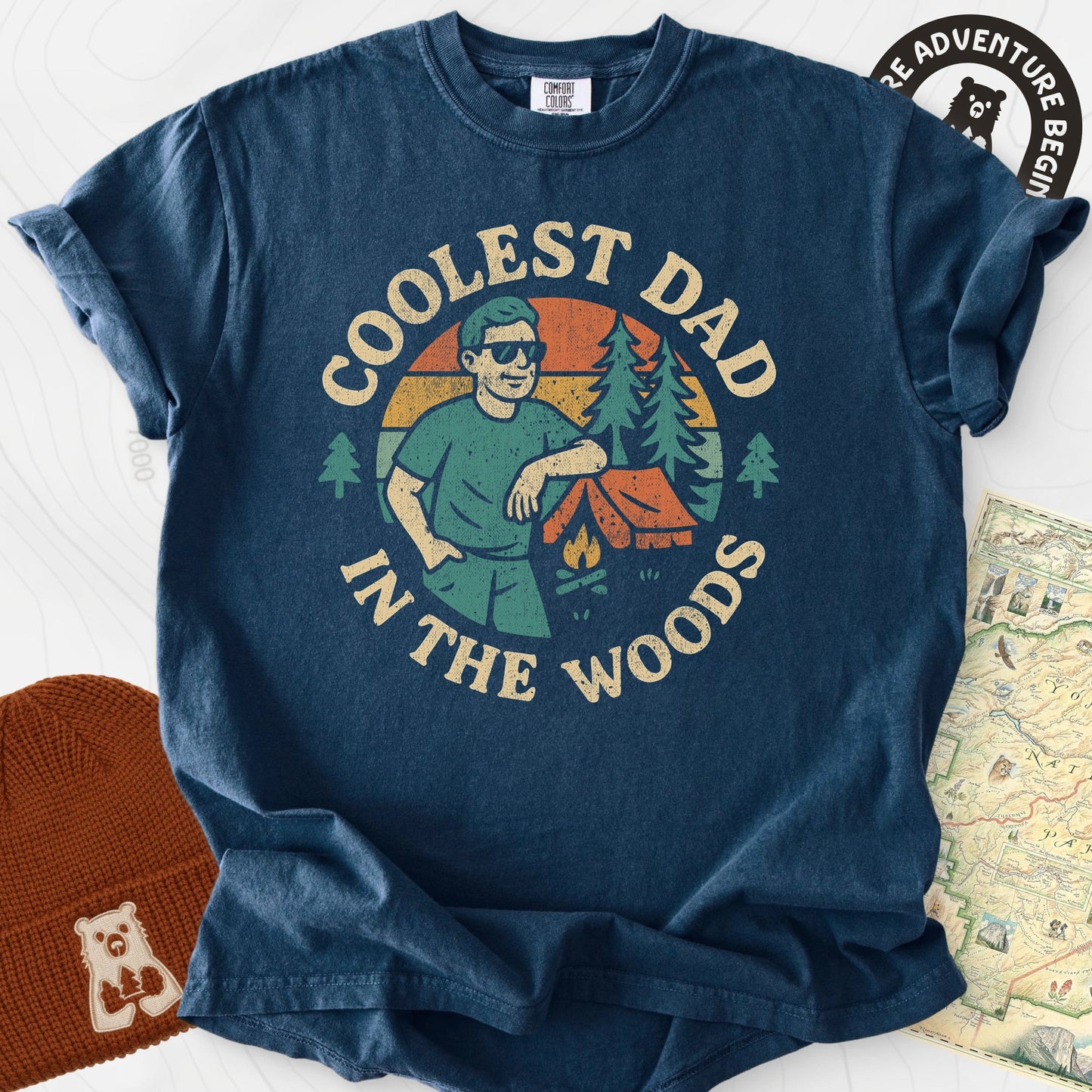Coolest Dad in the Woods T-Shirt