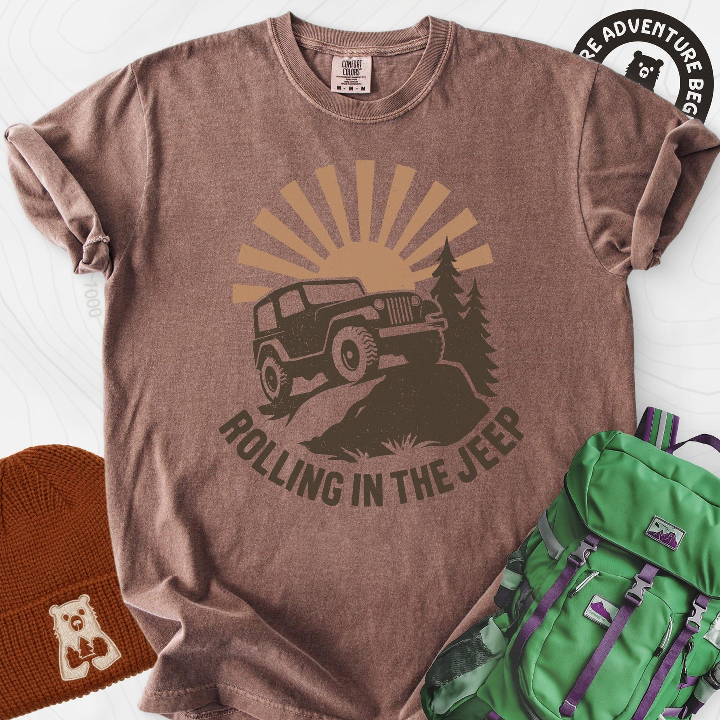 Rolling in the Jeep T-Shirt