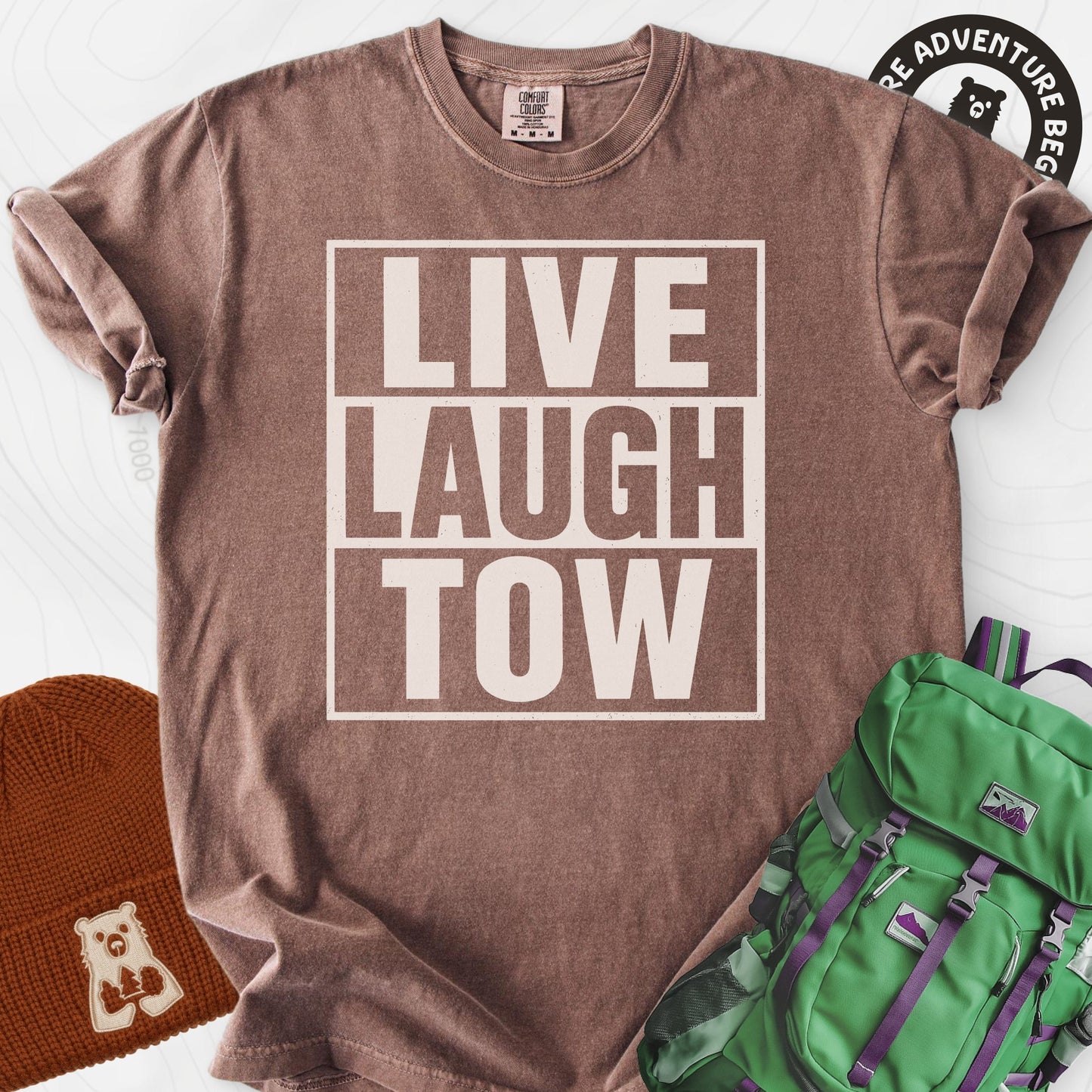Live. Laugh. Tow. T-Shirt