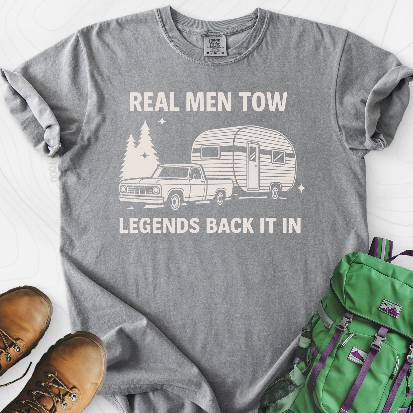Real Men Tow T-Shirt