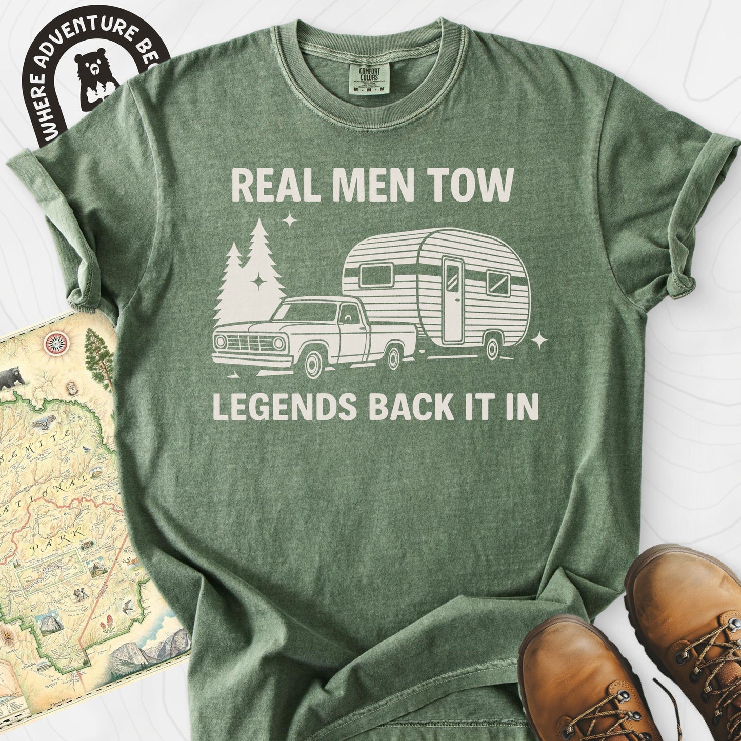 Real Men Tow T-Shirt