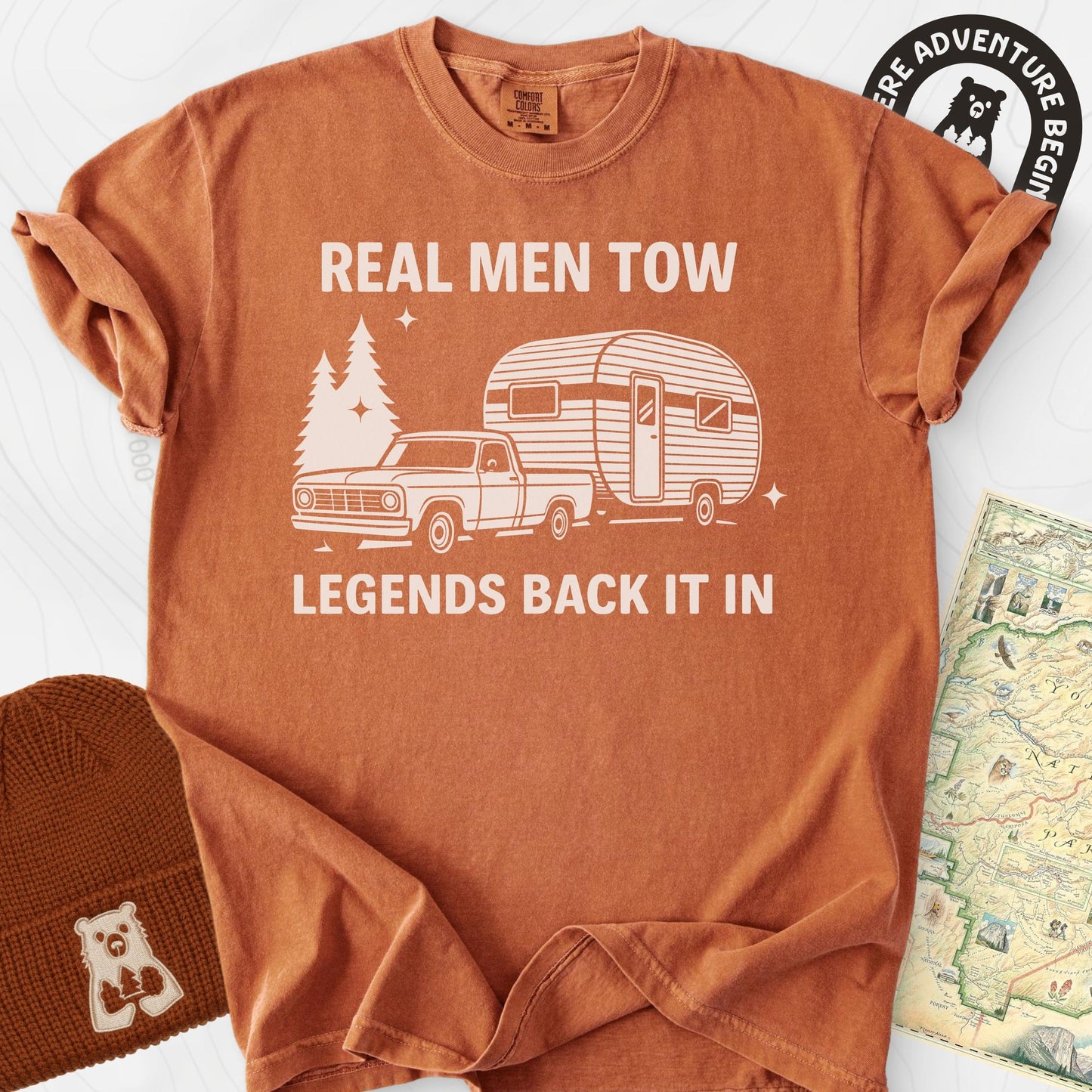 Real Men Tow T-Shirt