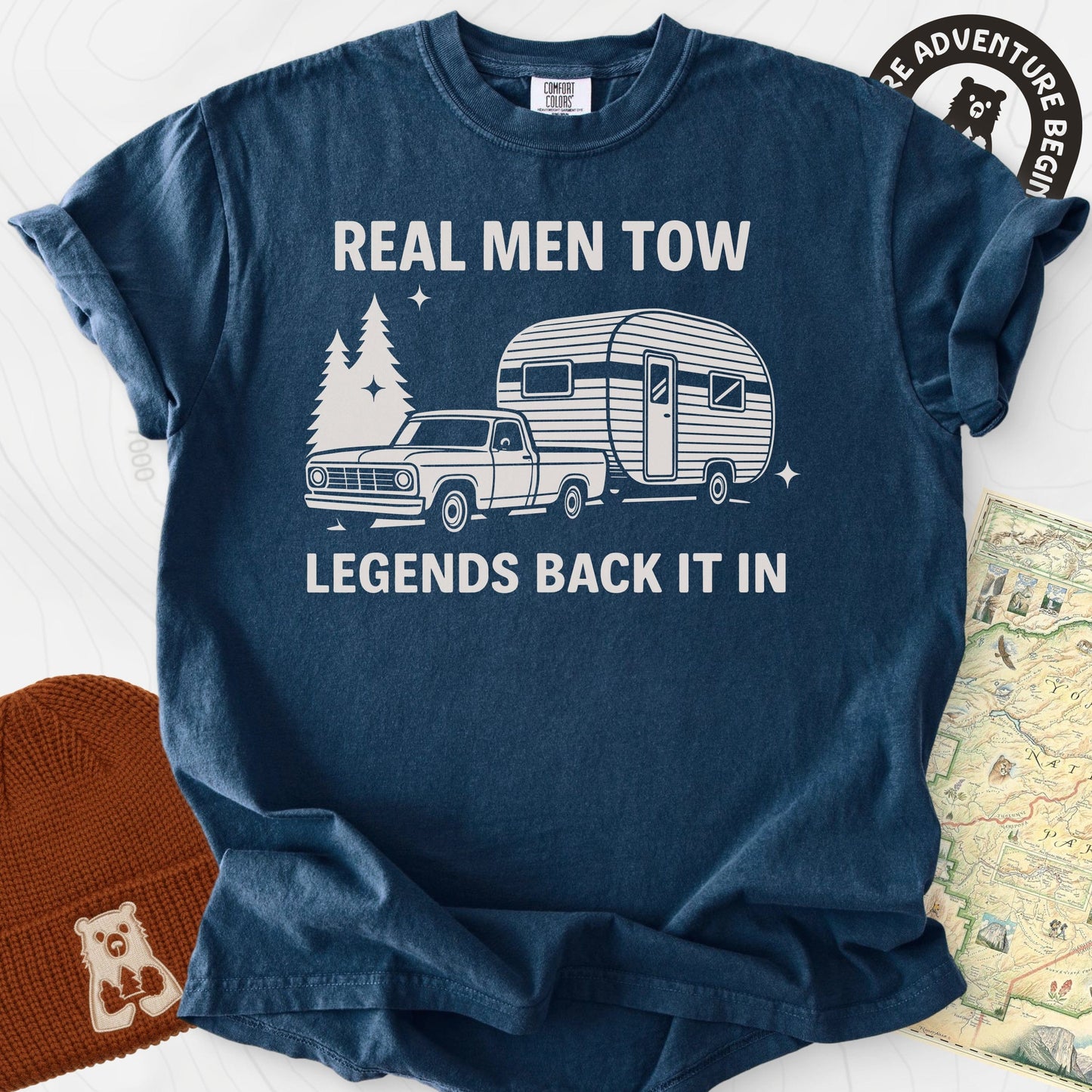 Real Men Tow T-Shirt